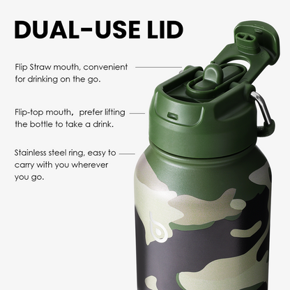 Hydro X Bottle 32oz - Jungle Camo